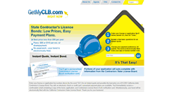 Desktop Screenshot of getmyclb.com